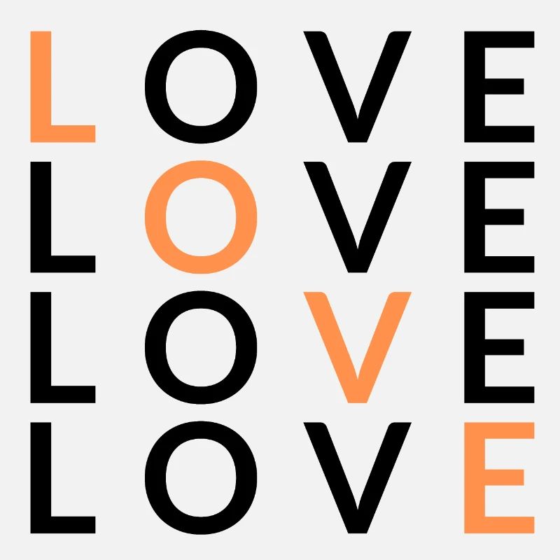 4 LOVE orange