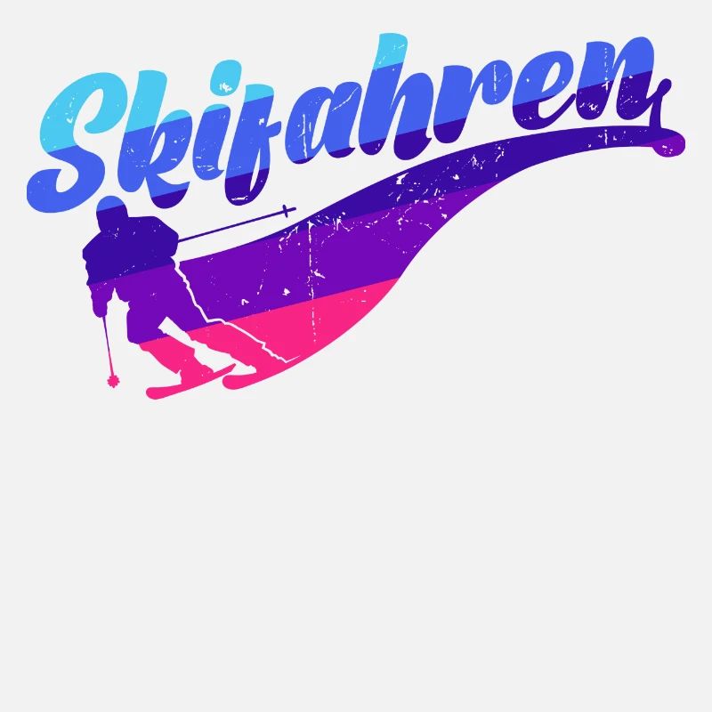 Schifahren Spruch Schnee Eislaufen Wintersport