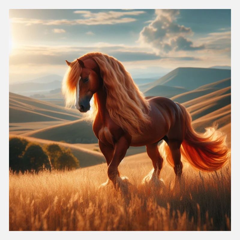 Free horse