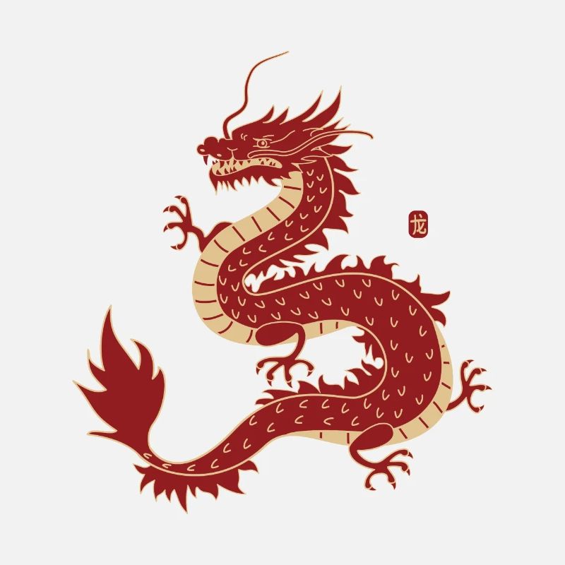 Dragon traditionnel chinois