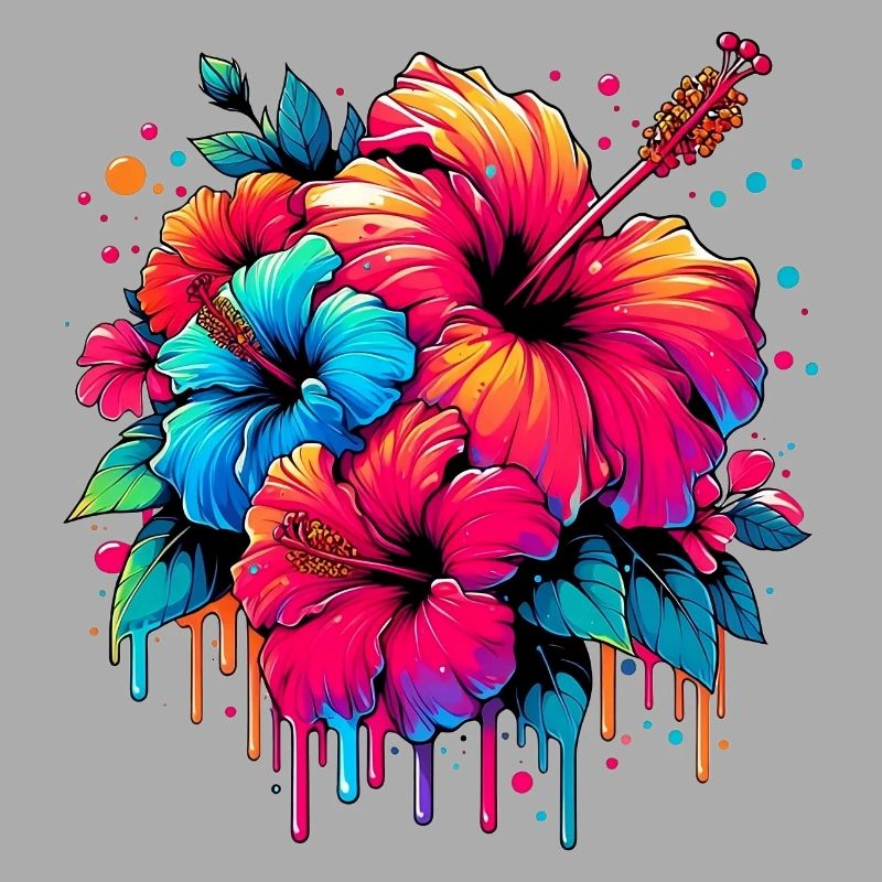 Fleurs d’hibiscus
