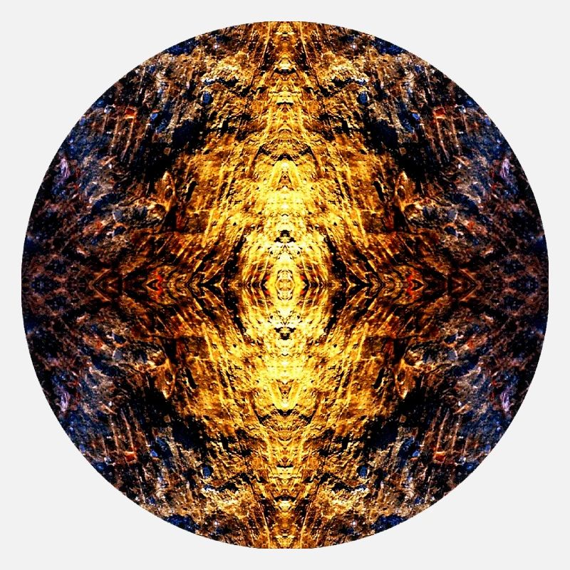 Nature Mandala Light in the Rock