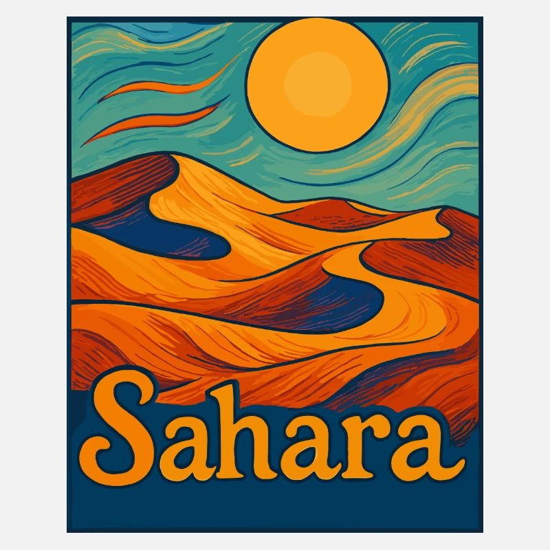 Rêve du désert du Sahara