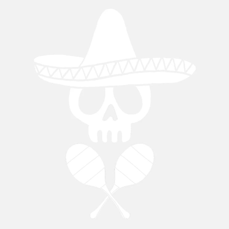 Crâne mexicain blanc