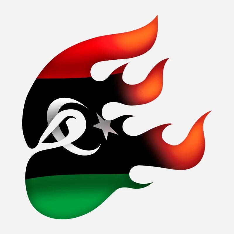 Drapeau de la Libye - Libye - Ninja