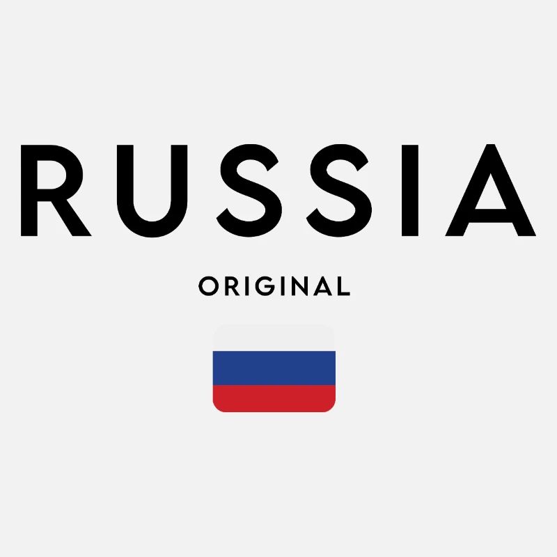 Russian pride, minimalist sleek design