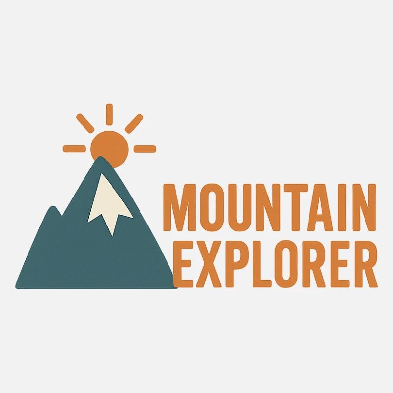 Adventurous Mountaineer Motif