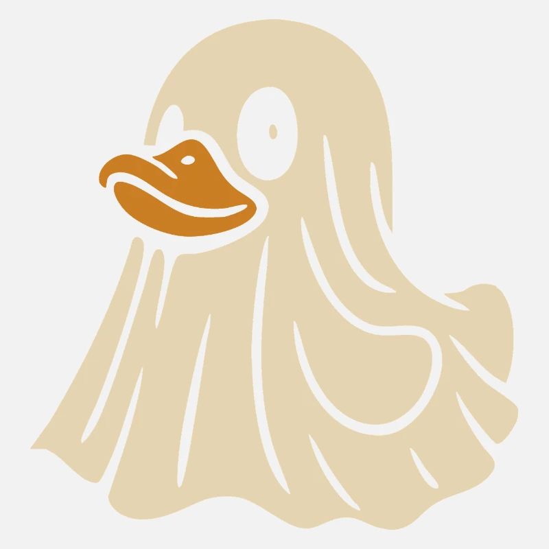 Ghost Rubber Duck Motif