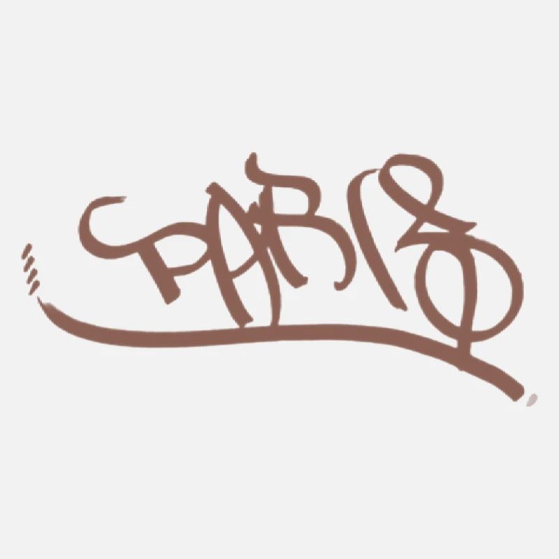 Graffiti-inspired urban art lettering Paris
