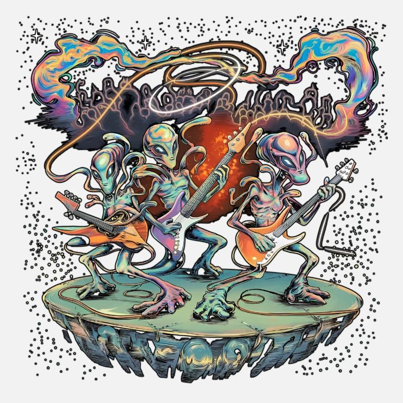 Groupe de rock extraterrestre galactique