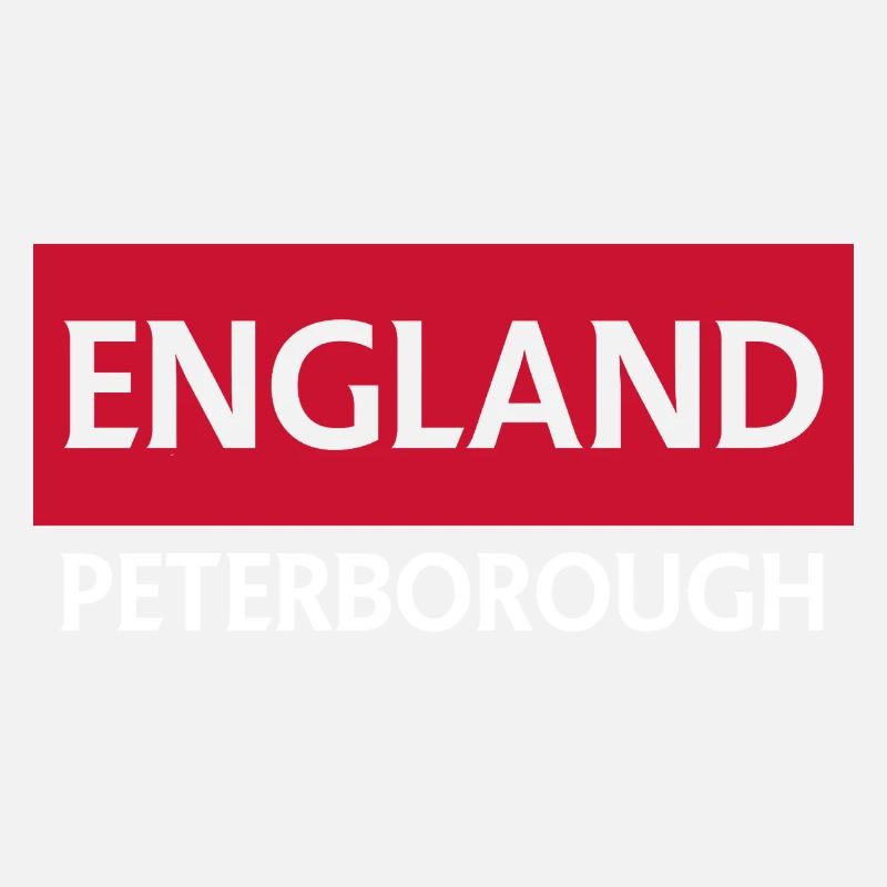 Englischer Text und Flaggendesign