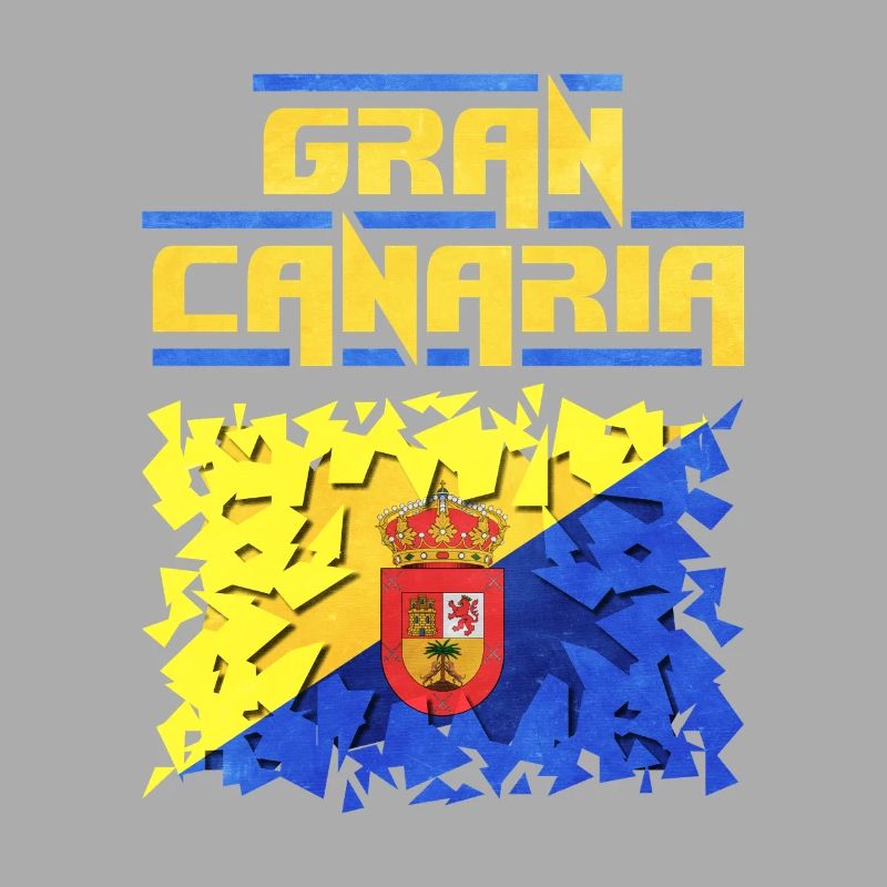 Puzzle de conception du drapeau de Gran Canaria