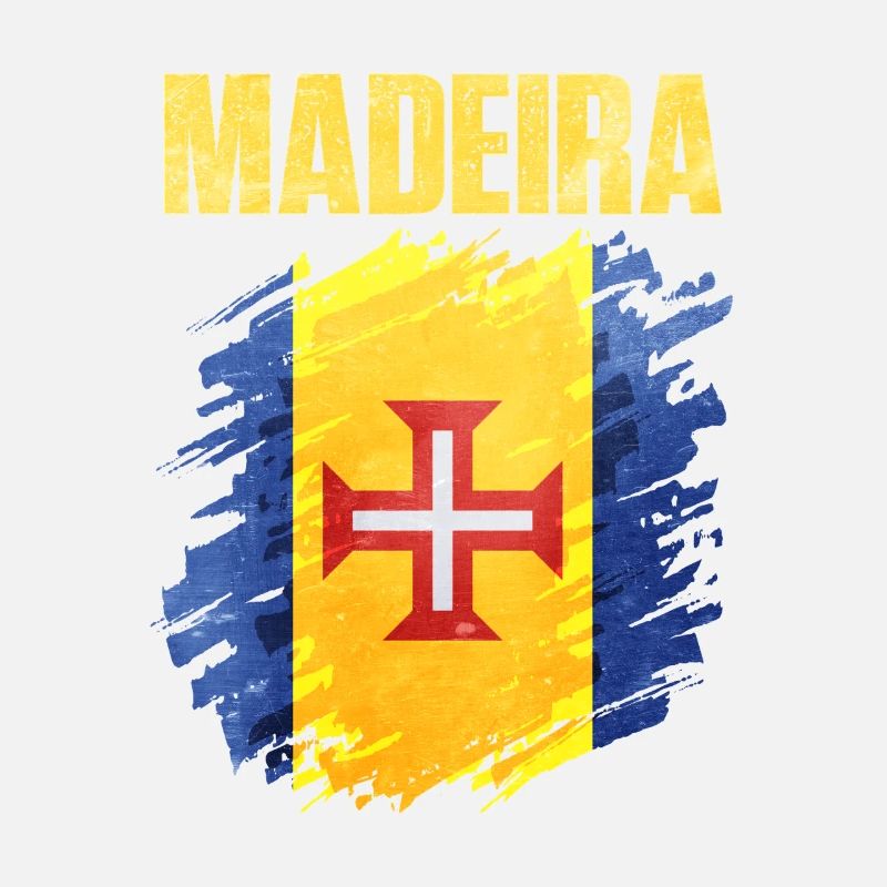 Conception artistique inspirée du drapeau de Madère