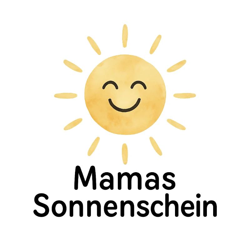 Fröhliche Sonne mit Gesicht