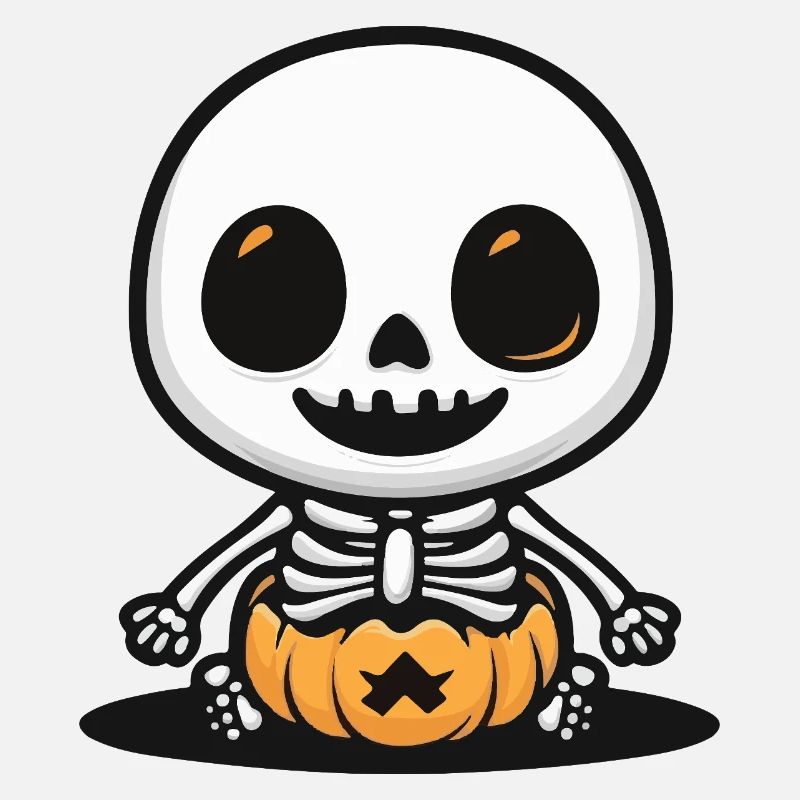Skelett Süß Halloween