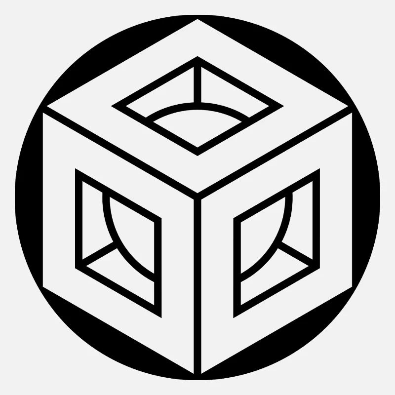 Design du crop circle cube de Metatron
