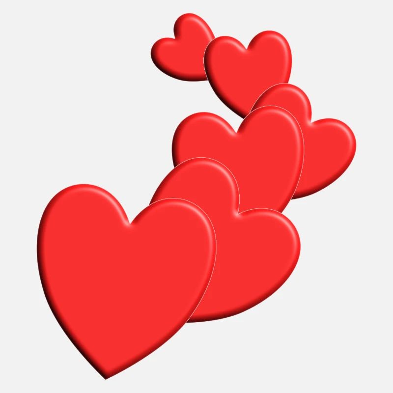 Coeurs mignons Love Design