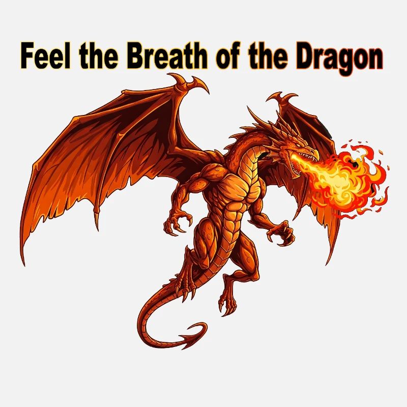 Fiery Dragon Breath Design