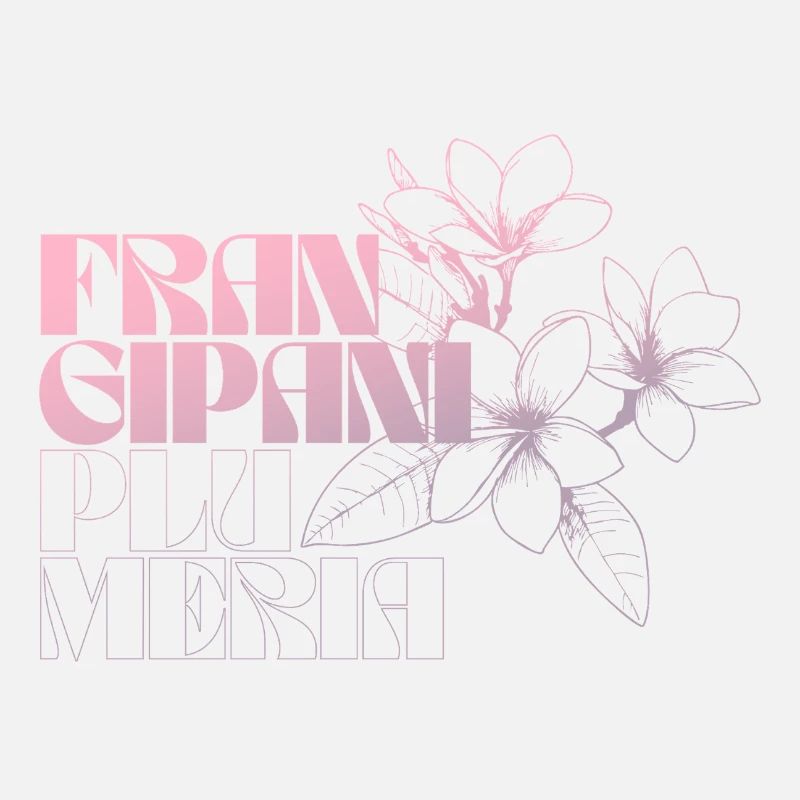 Conception de typographie florale vibrante