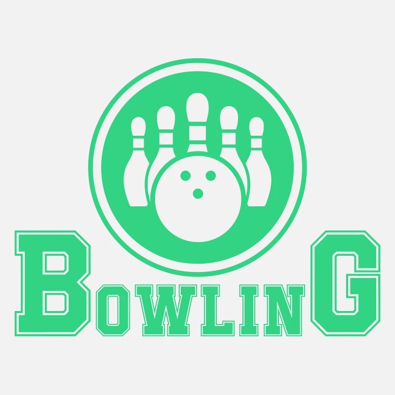 Retro Bowling Hand Design