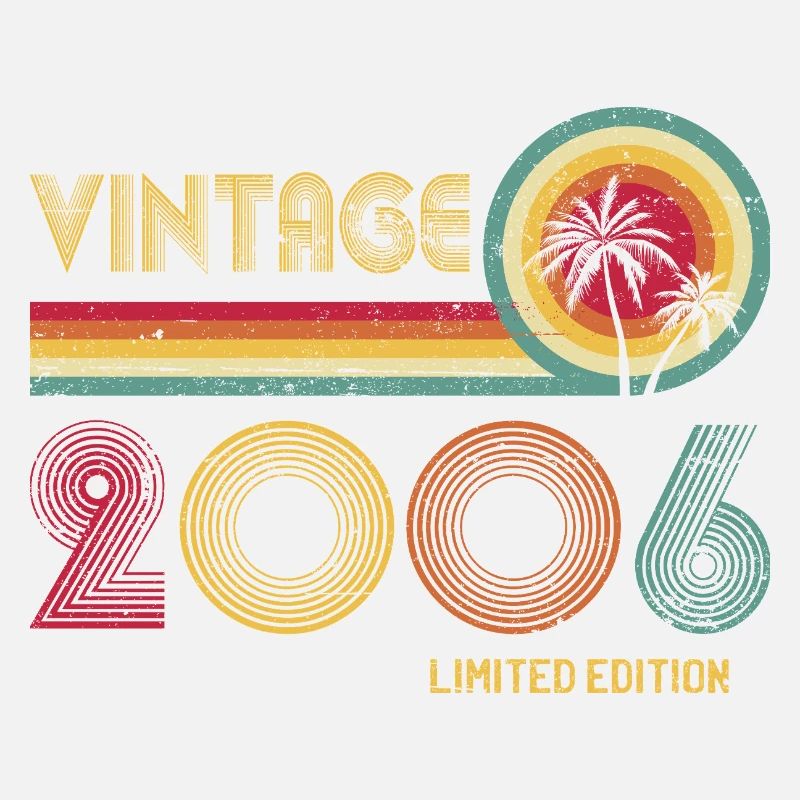 Vintage Retro Sunburst 2000 Limitierte Auflage