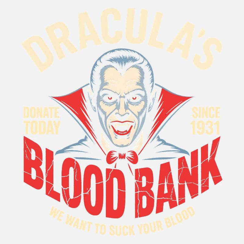 Dracula Banque de sang Vampire Humour