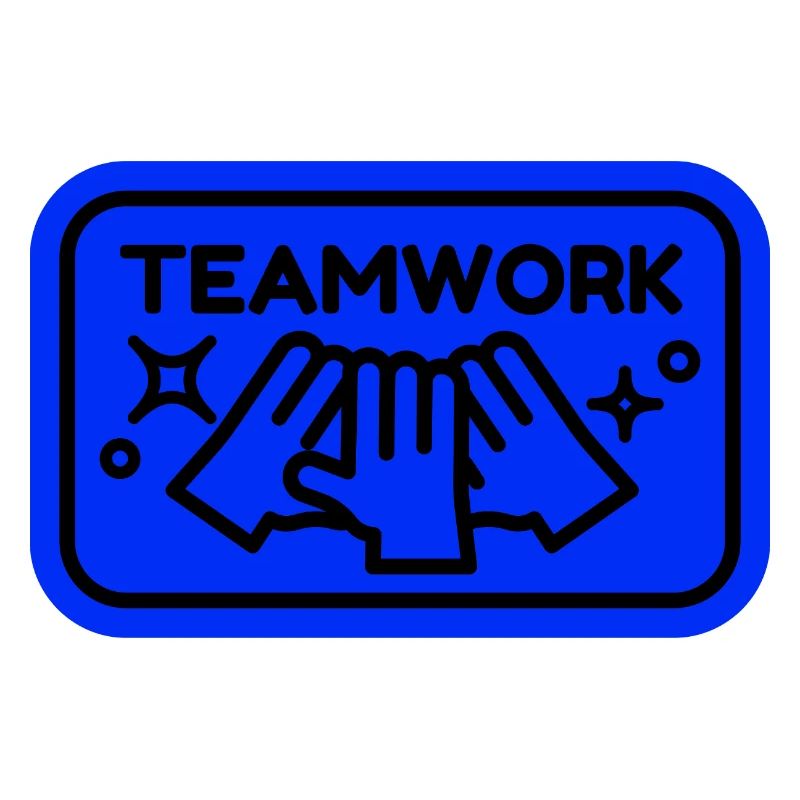 Symbole de la collaboration d’équipe