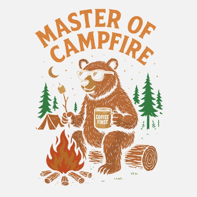 Maître du feu de camp