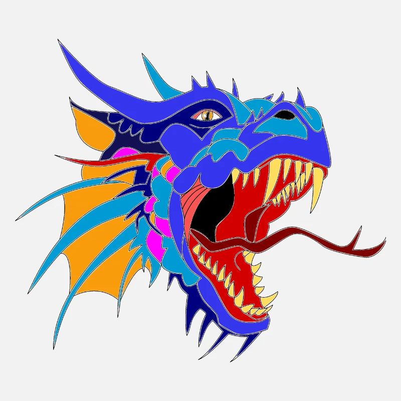 Tête de dragon
