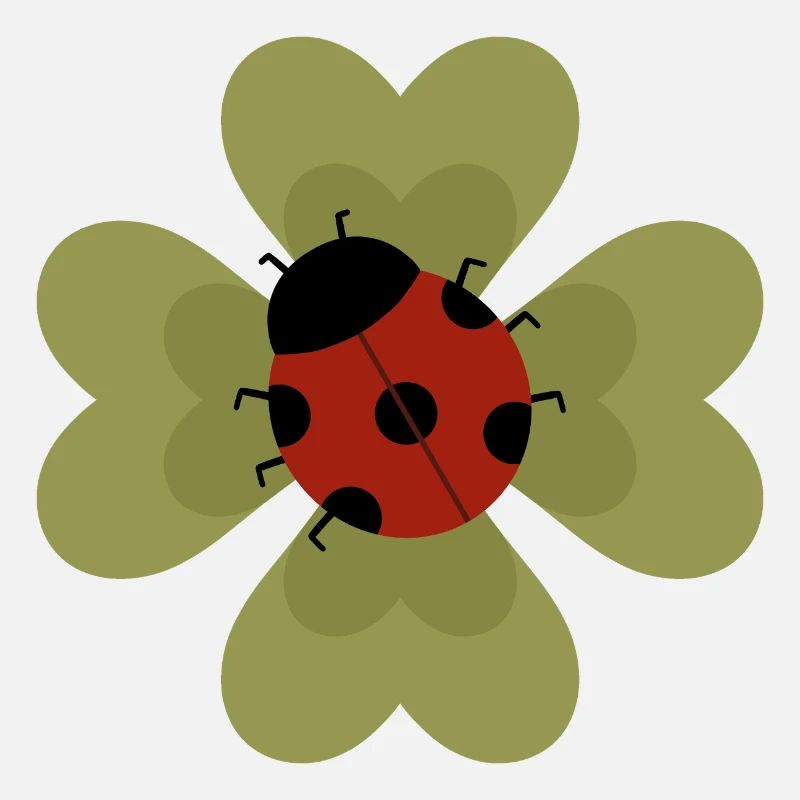 Coccinelle Floral Patch Design