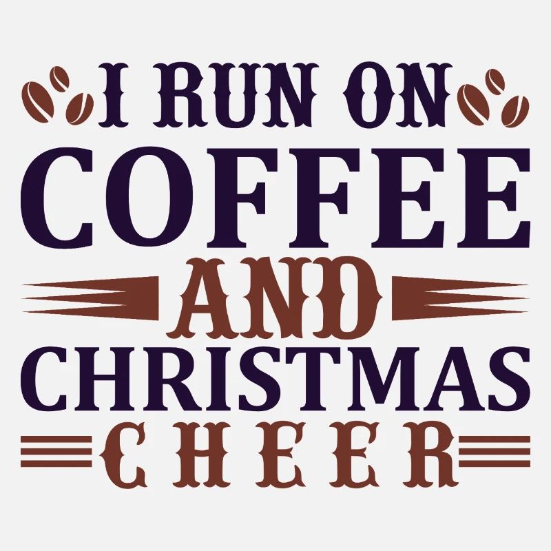 Courir au café et à Noël
