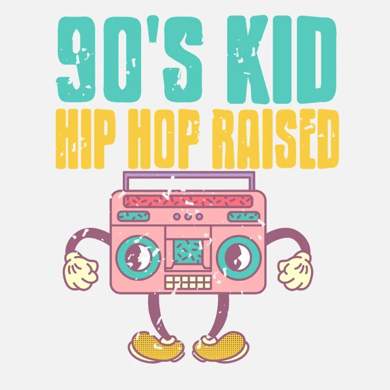 Raised on 90s Beats Retro Old Music Lover