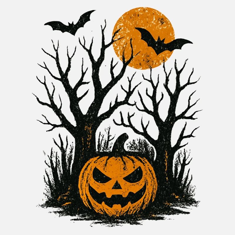 Halloween Citrouille effrayante