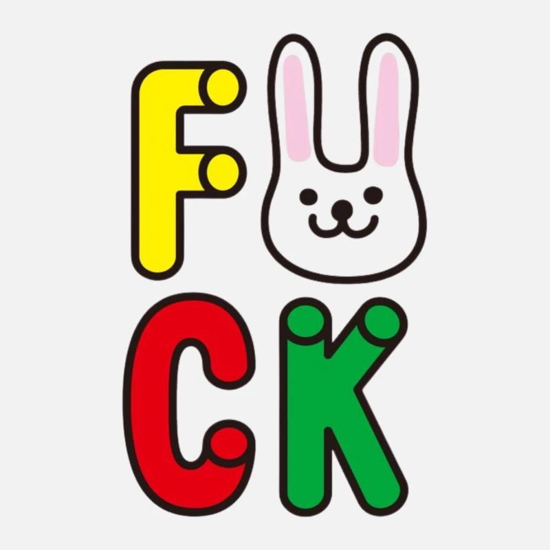Fröhliches Alphabet mit Hase