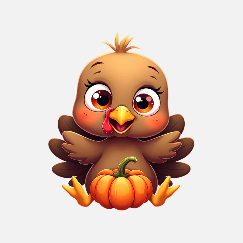 Bébé dinde de Thanksgiving
