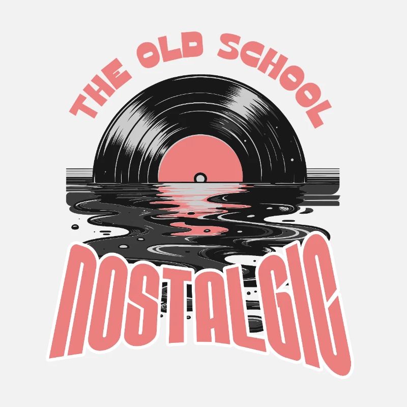Old School Nostalgic Vinyl Design