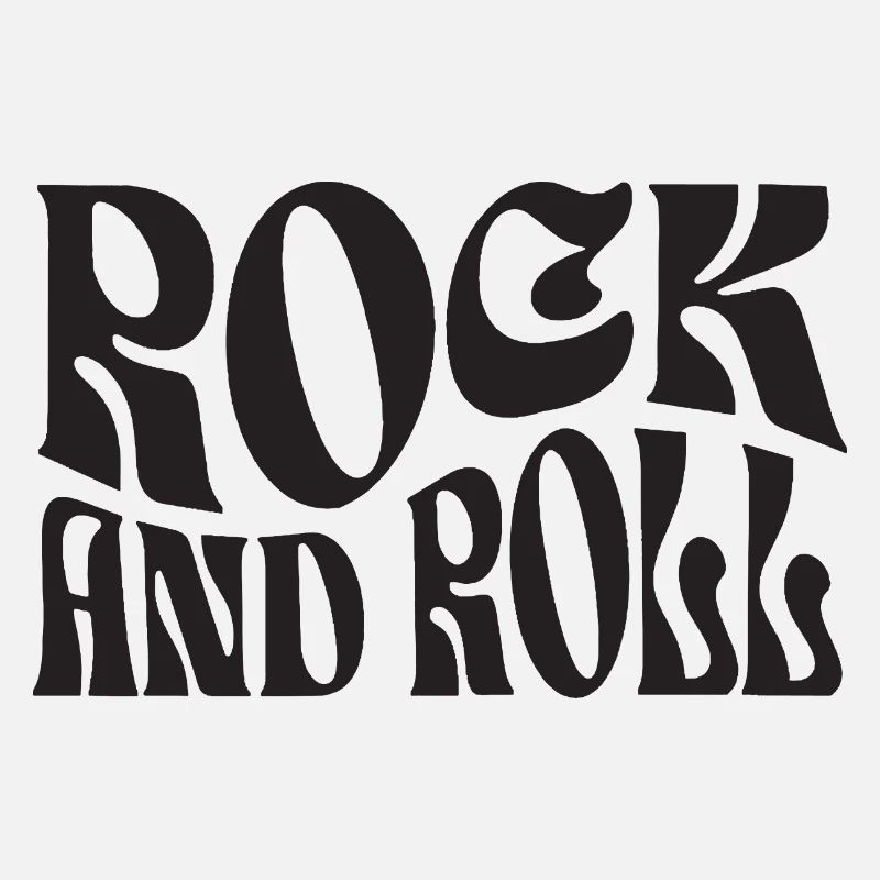 Rock'n'Roll Retro-Typografie