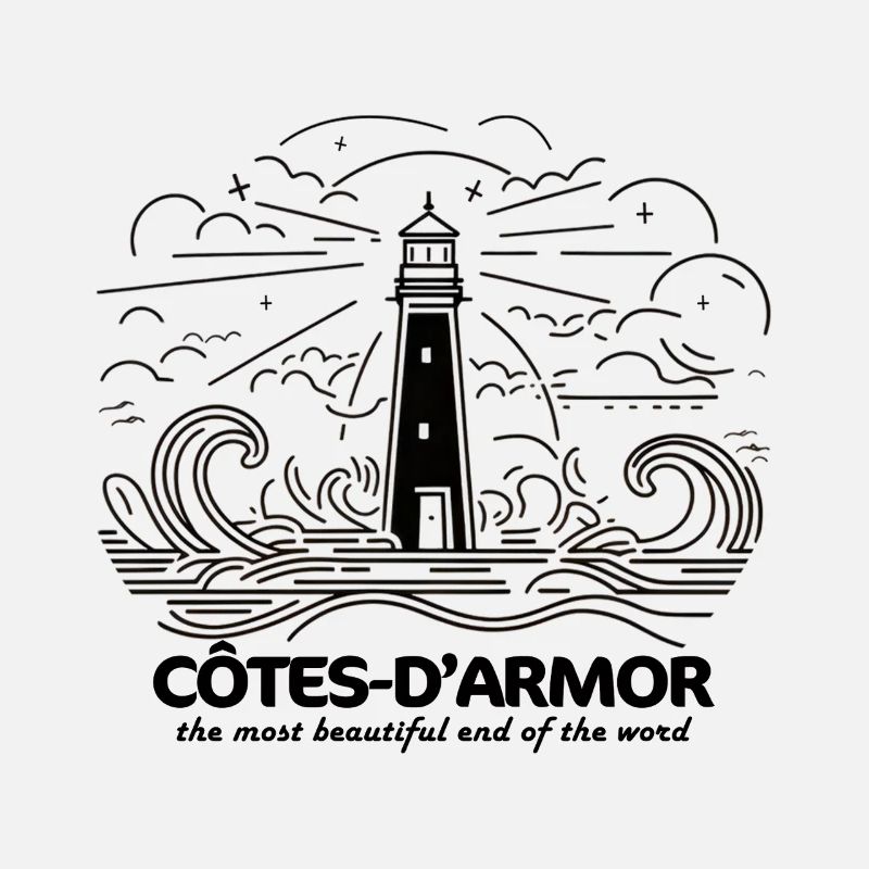 Côtes d'Armor Phares Bretons Souvenir Voyage BZH