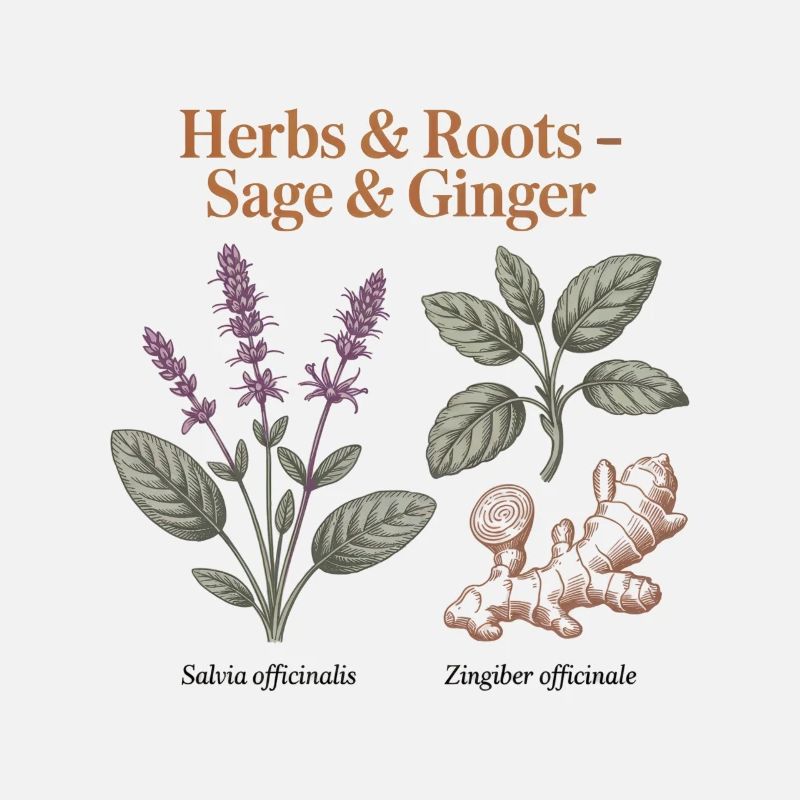 Herbes Botaniques - Sauge & Gingembre