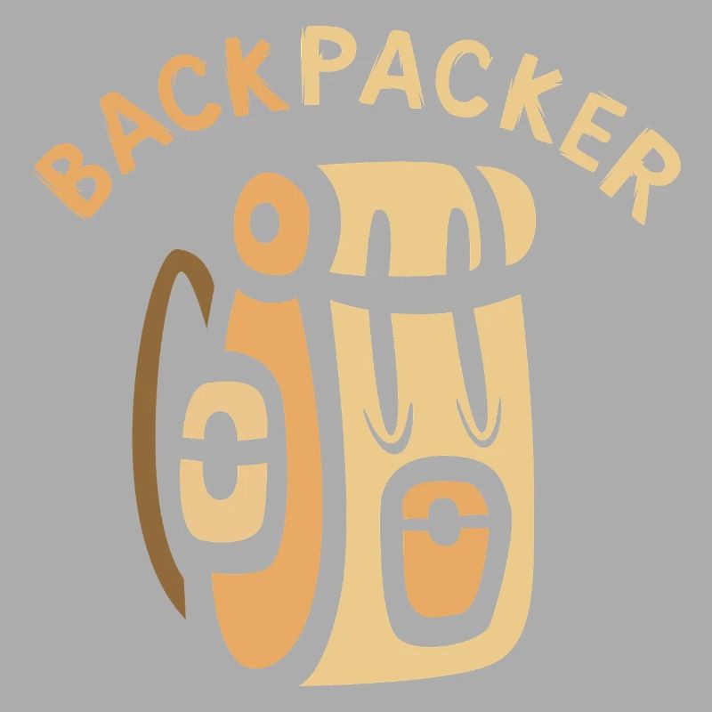 Backpacker Comic Backpack Design
