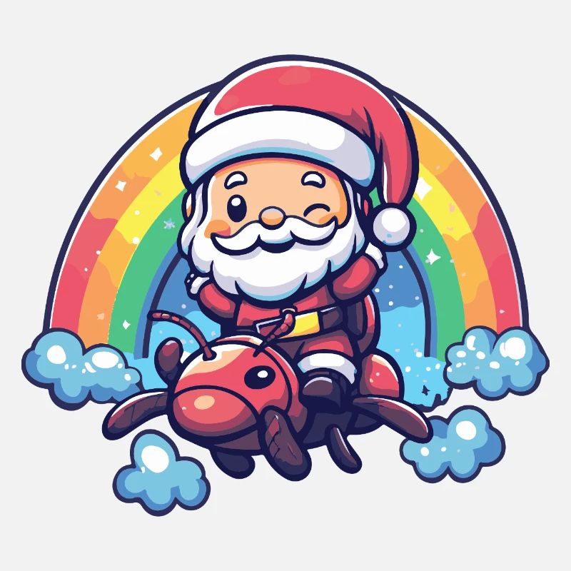 Fourmi Père Noël