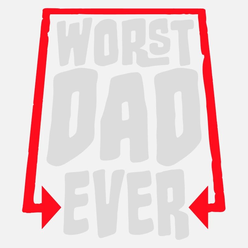 Worst Dad Ever Lustig Sarkastisch Vatertag Papa