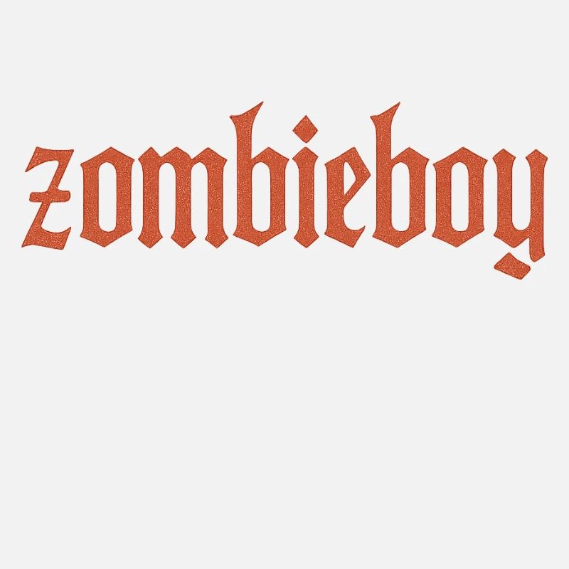 Lettrage gothique Zombieboy