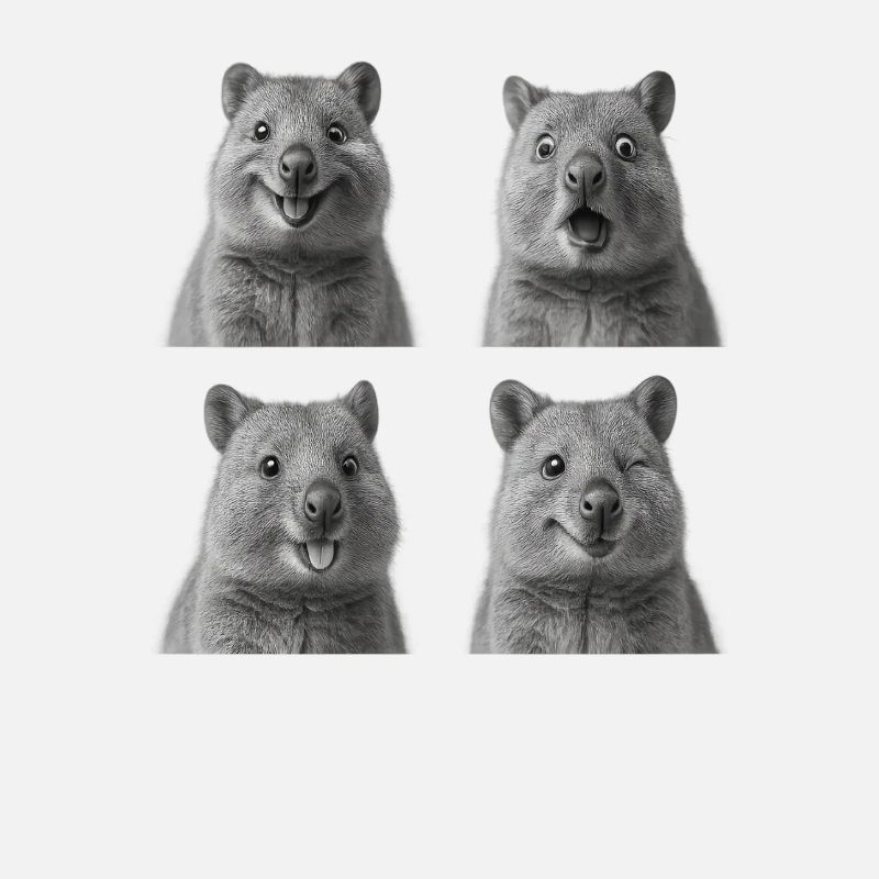 Quokkas heureux