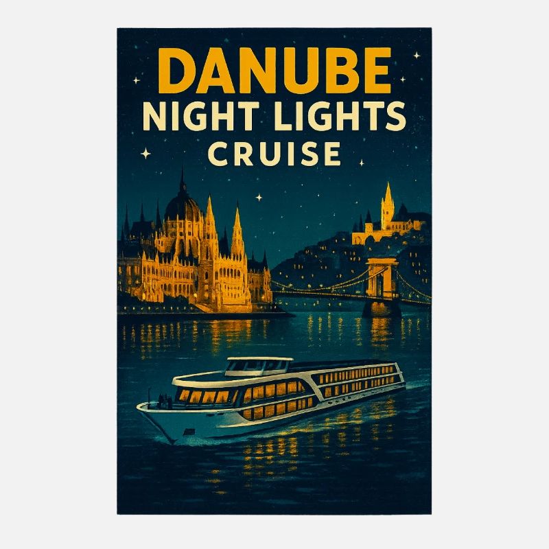 Croisière nocturne sur le Danube