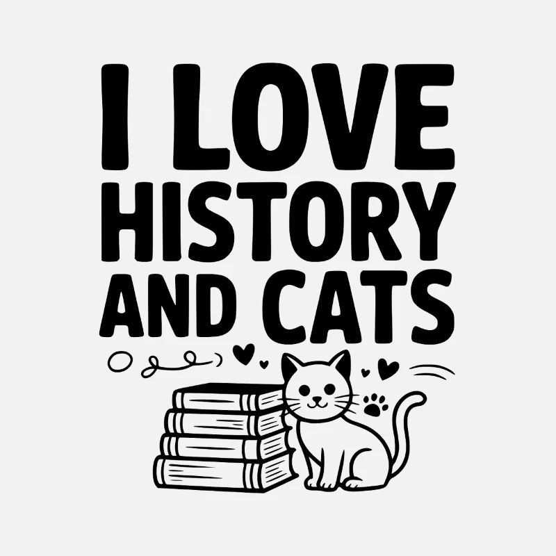 J’aime l’histoire et les chats