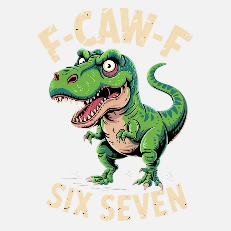 Kräischen Dino Sechs Sieben