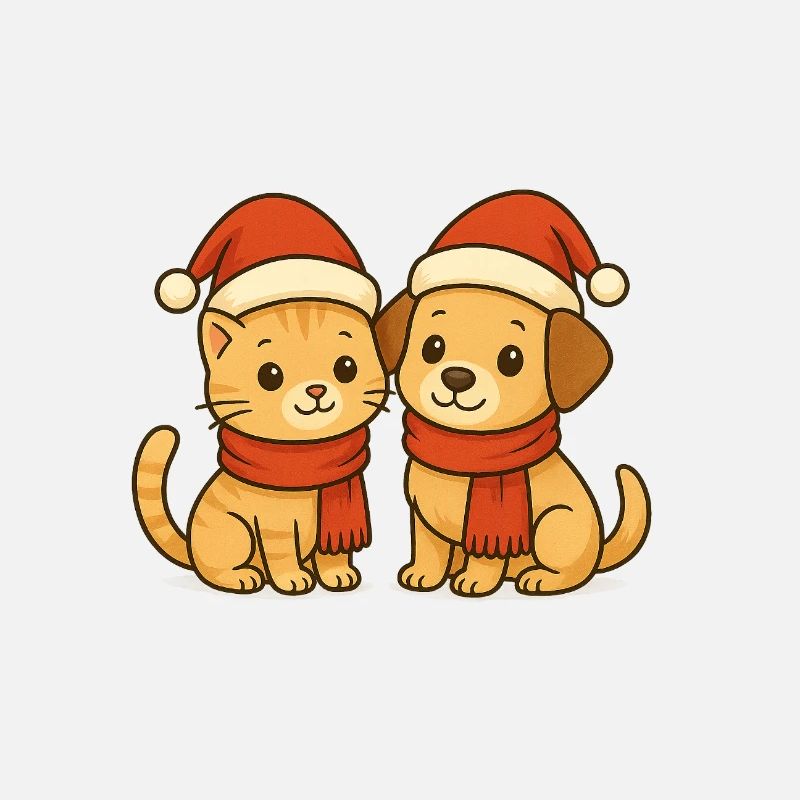 Duo de Noël Amis de compagnie