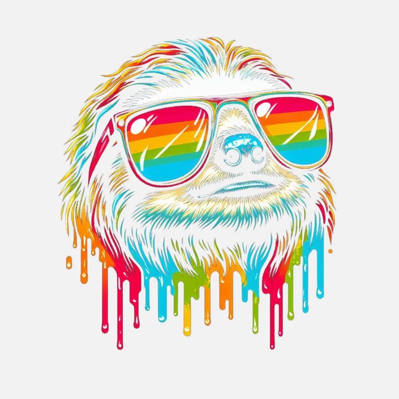 Sloth Sloth Art Lazy Sloth Fan