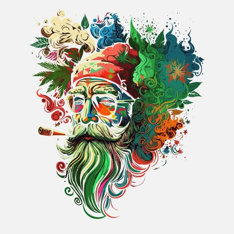Psychedelic Santa Kaleidoscope